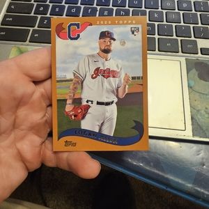 Logan Allen baseball card